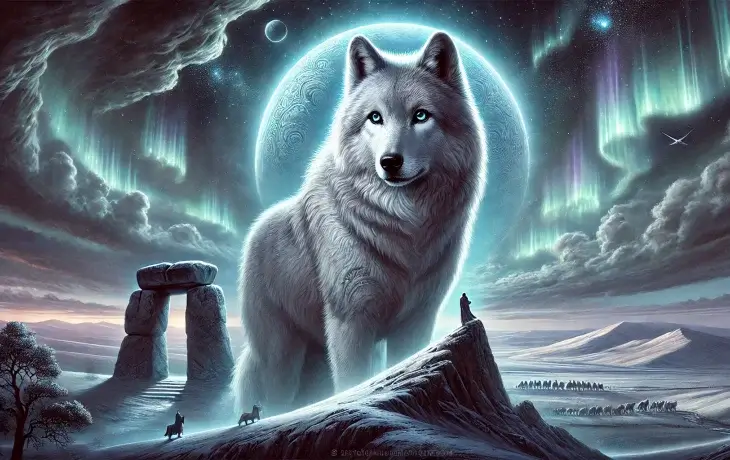 Türk mitolojisinde Bozkurt (Asena) – dişi kurt, kurtuluşun, yeniden doğuşun ve Türk soyunun koruyucu simgesi